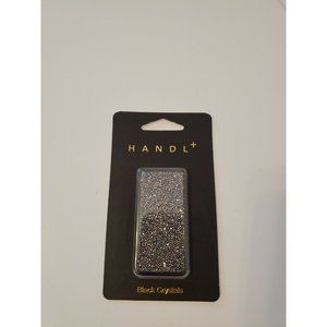 HandL+ Plate  Slide On  Accessories System Black Crystals For iPhone HandLs
